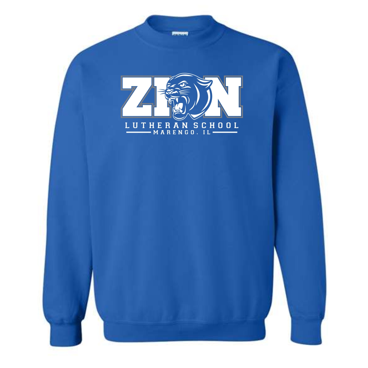 01 Zion Spiritwear Spiritwear Adult & Youth Crewneck Sweatshirt - Image 2