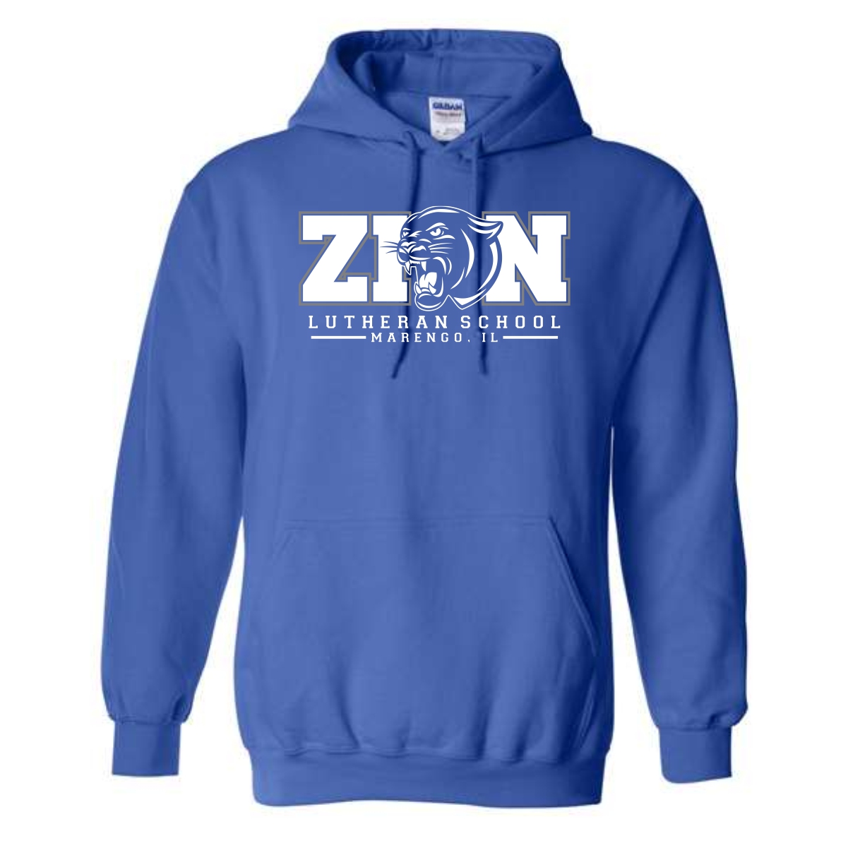01 Zion Spiritwear Spiritwear Adult & Youth Hooded Sweatshirt - Image 2
