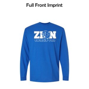 01 Zion Spiritwear Spiritwear Adult & Youth Long Sleeve T-Shirt