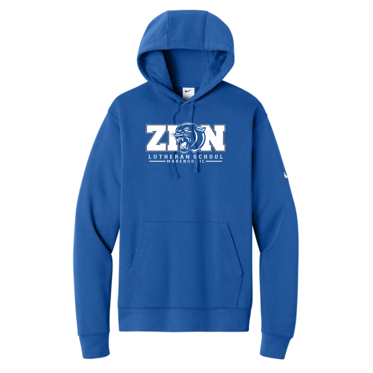 01 Zion Spiritwear Spiritwear Adult Nike Pullover Hoodie - Image 2