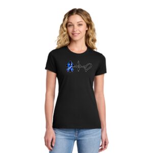 Big Hearts for Megan Ladies T-Shirt