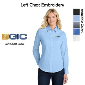 GIC Ladies Long Sleeve Easy Care Shirt