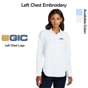 GIC Ladies Mercer+Mettle Long Sleeve Modern Oxford Shirt