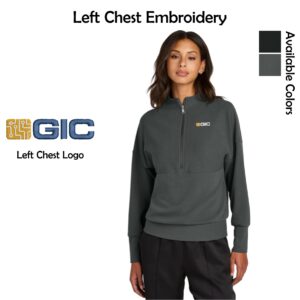 GIC Ladies Mercer+Mettle Linear Texture 1/4-Zip