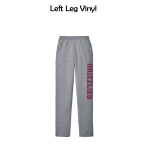 Gilberts Elementary School Adult Sweatpant with Pockets with Vinyl