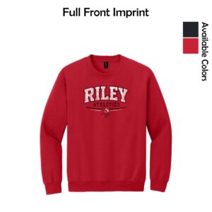 Riley Spiritwear 02 “Athletics” Adult & Youth Crewneck Sweatshirt