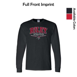 Riley Spiritwear “Athletics” Adult & Youth Long Sleeve T-Shirt