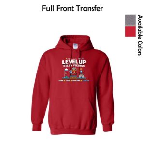 Riley Spiritwear 01 “Level Up” Adult & Youth Hooded Sweatshirt