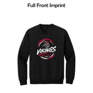 Riley Spiritwear 03 “Vikings Circle” Adult & Youth Crewneck Sweatshirt