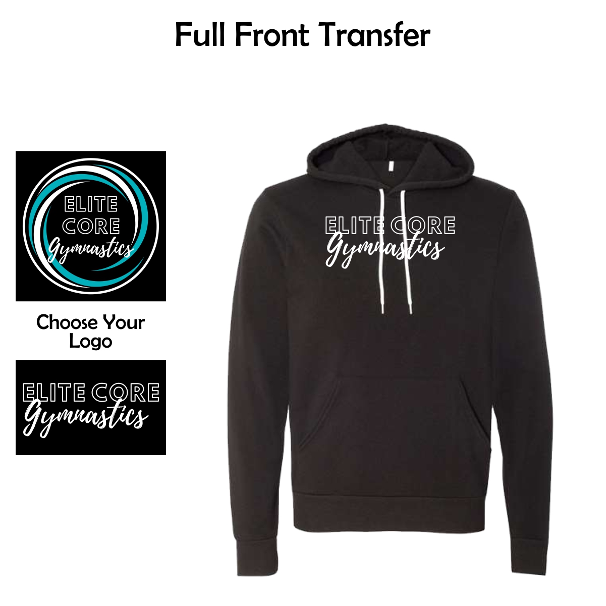 ECG Adult BELLA + CANVAS Unisex Sponge Fleece Hoodie