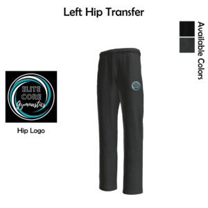 ECG Adult BELLA+CANVAS Unisex Sponge Fleece Straight Leg Sweatpants