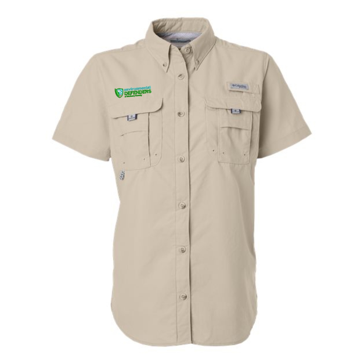 Environmental Defenders Columbia Laides PFG Bahama™ Short Sleeve Shirt - Image 2
