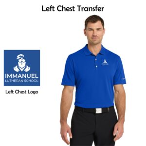 Immanuel Lutheran Adult Nike Dri-FIT Micro Pique 2.0 Polo