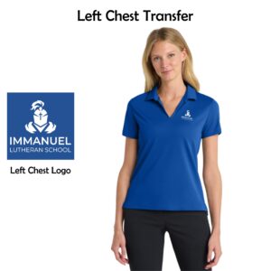 Immanuel Lutheran Ladies Nike Dri-FIT Micro Pique 2.0 Polo