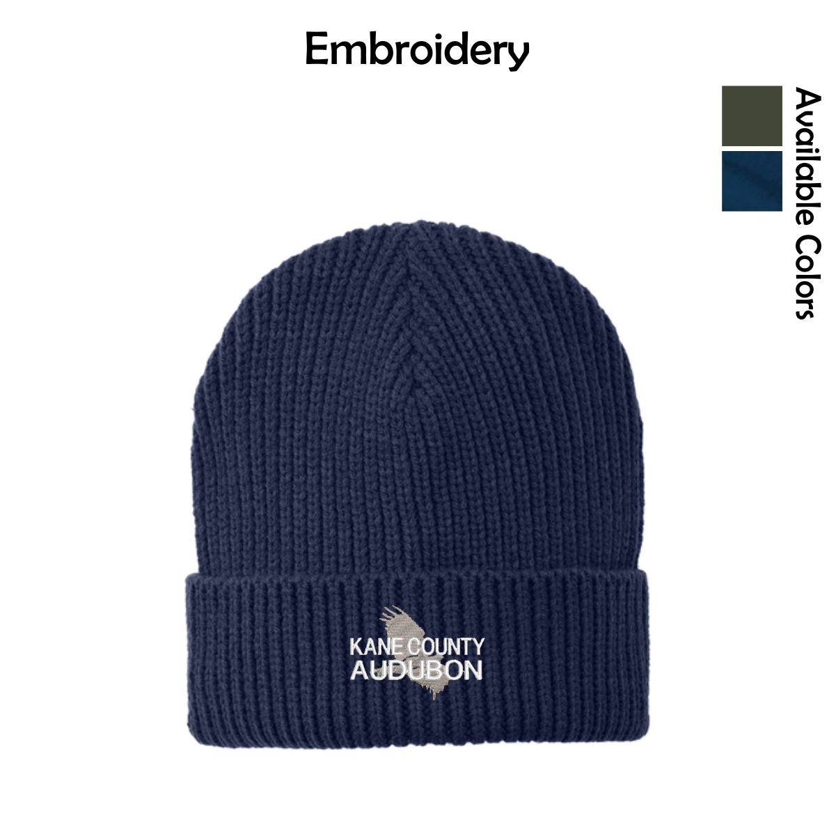 Kane County Audubon Watch Cap