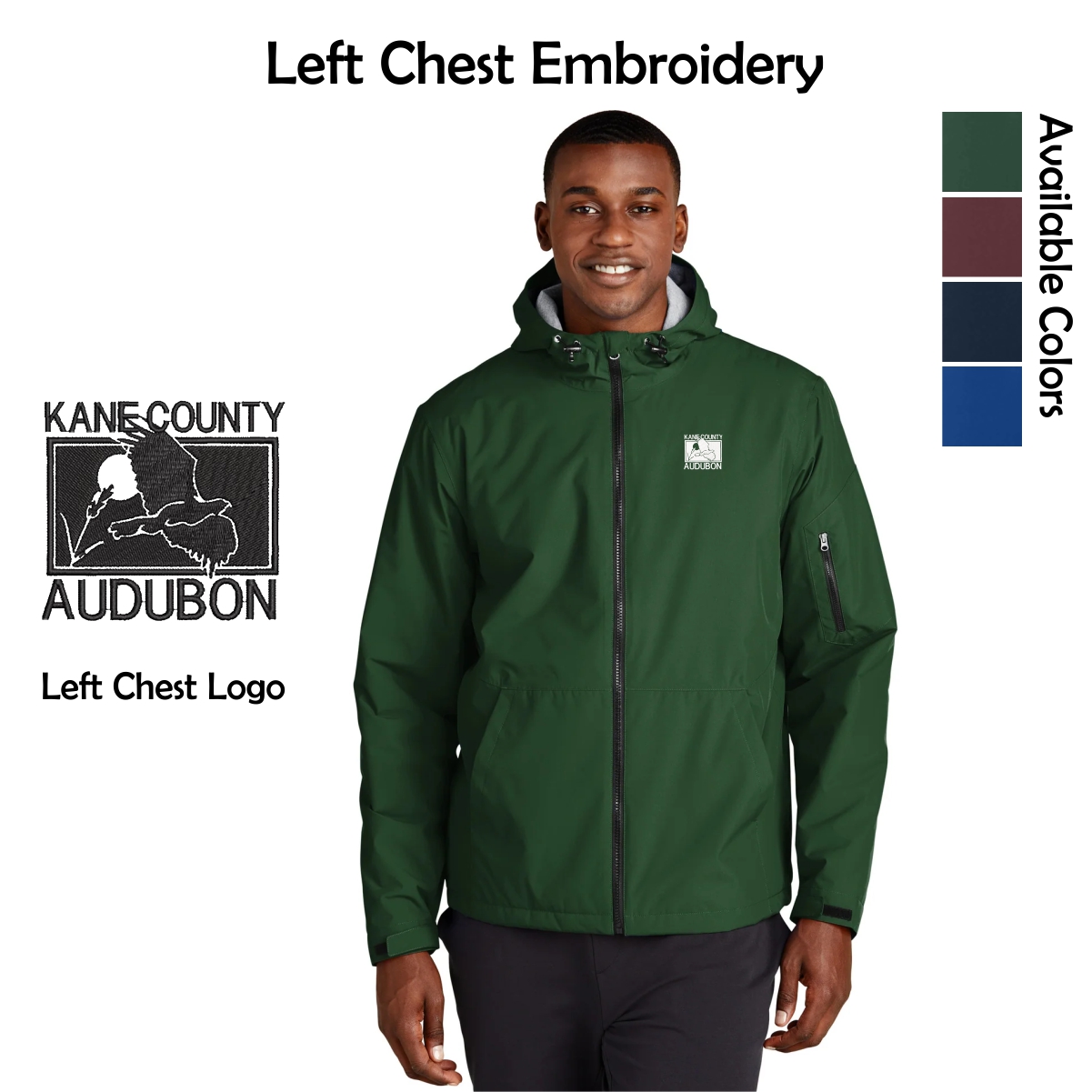 Kane County Audubon Waterproof Insulated Jacket