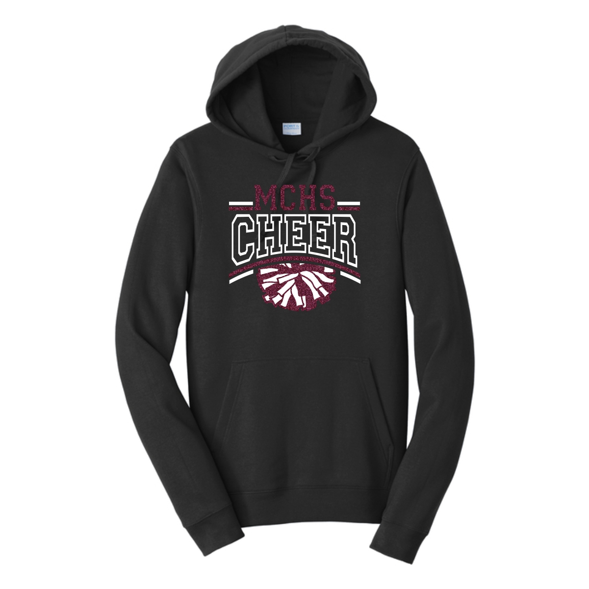MCHS Cheer Pullover Hooded Sweatshirt - Image 4