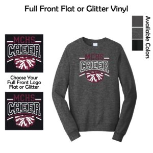 MCHS Cheer Crewneck Sweatshirt