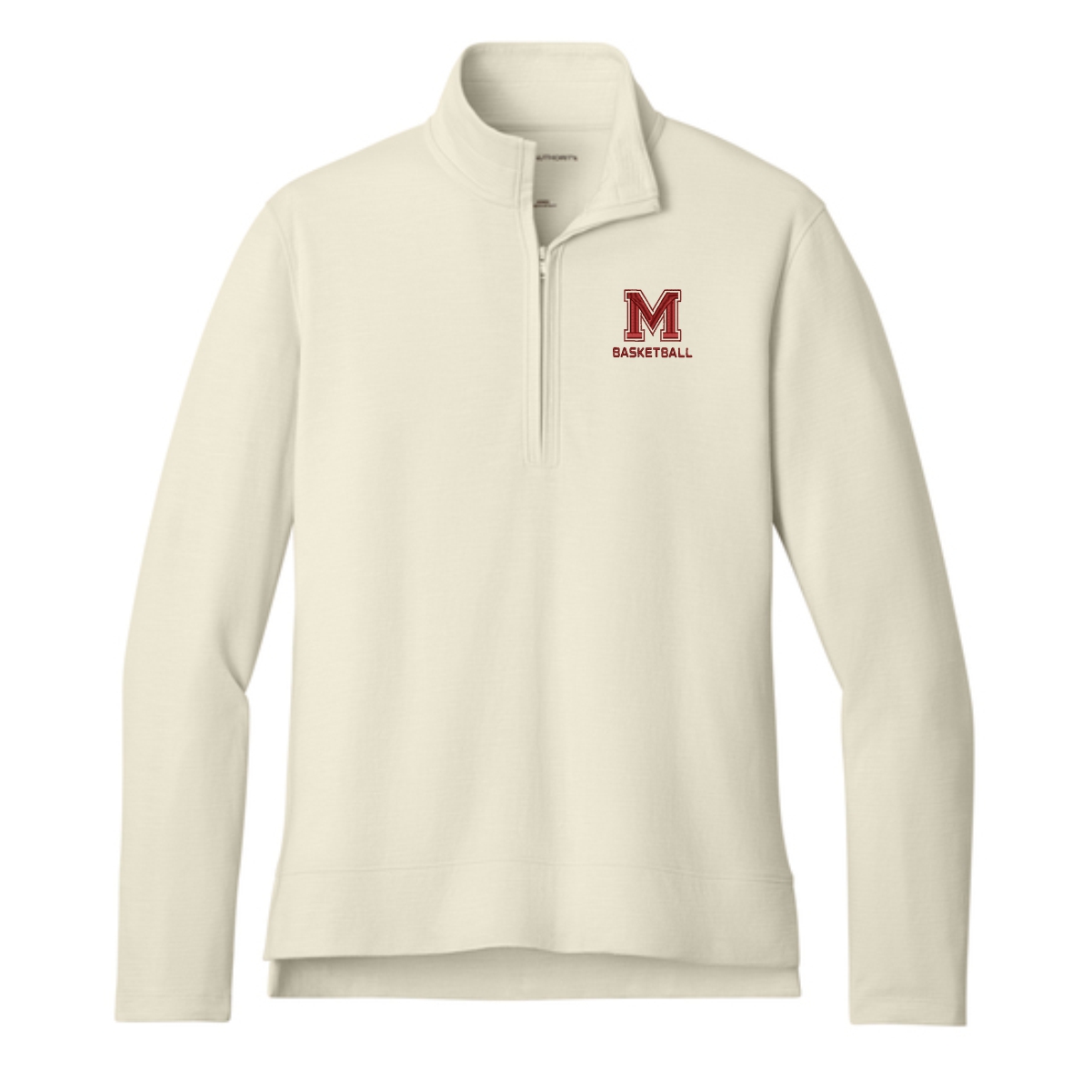 MCHS Girls Basketball Ladies Port Authority Breakwater 1/4-Zip - Image 4