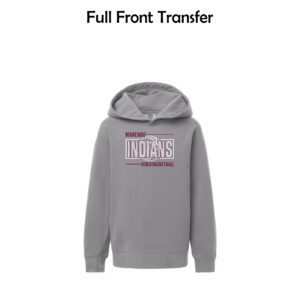MCHS Girls Basketball Youth Garment-Dyed Lightweight Hooded Sweatshirt