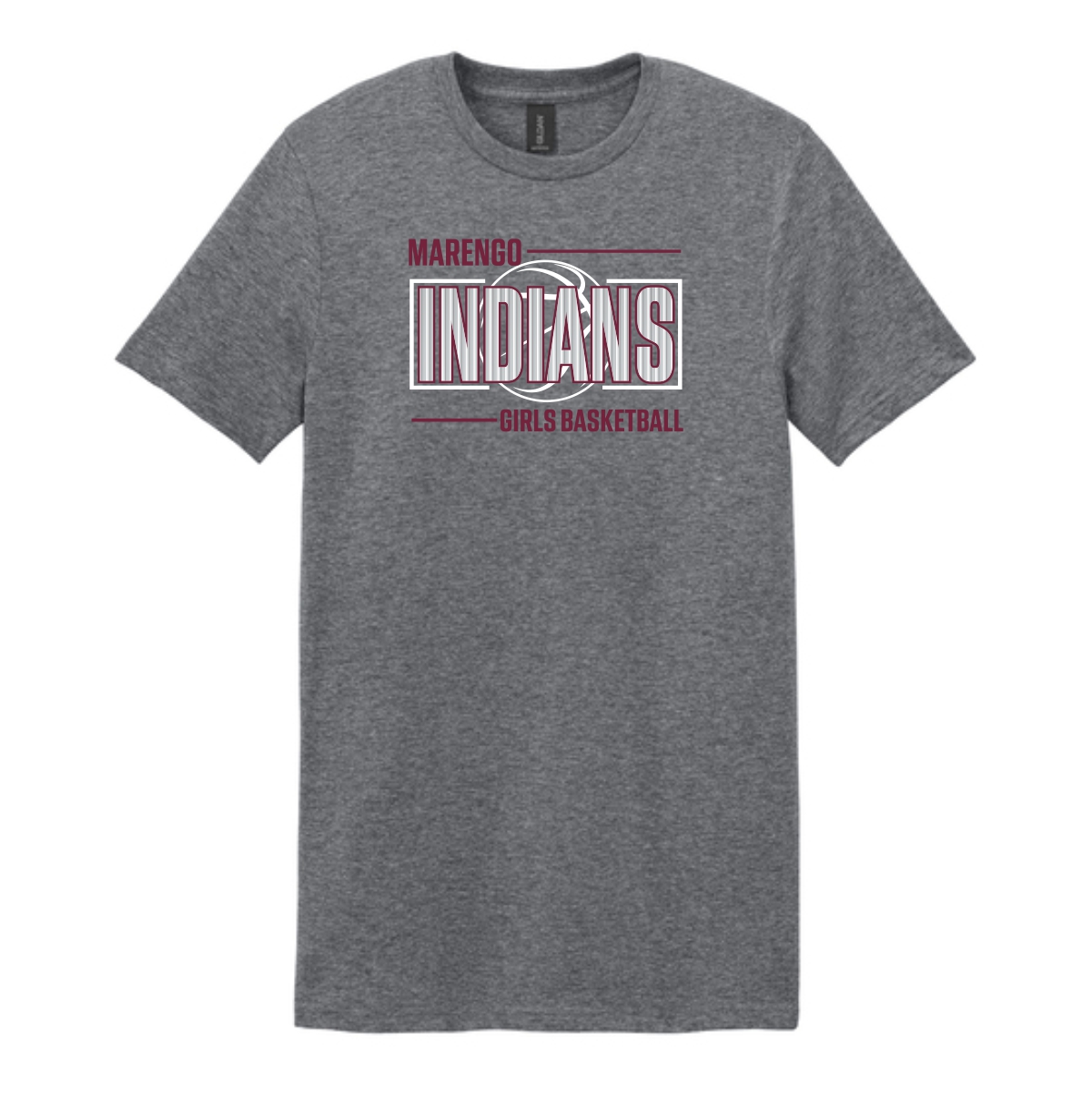 MCHS Girls Basketball Adult & Youth Softstyle T-Shirt - Image 2