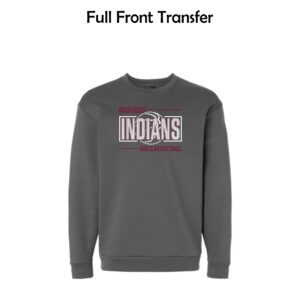 MCHS Girls Basketball Adult Adidas Crewneck Sweatshirt