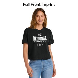 MCHS Golf .Regional Ladies Heavyweight Boxy Tee