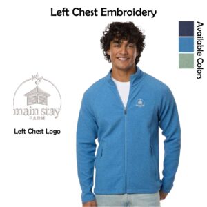 Main Stay Therapeutic Farm Adult North End Textured Full-Zip