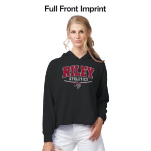 Riley Spiritwear 02 “Athletics” Ladies Boxy Beach Fleece Hood