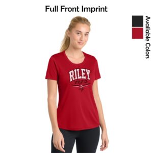 Riley Spiritwear 02 “Athletics” Ladies Performance Tee