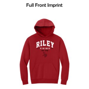 Riley Spiritwear 04 “Established” Adult District Heavyweight Fleece Hoodie (Oversized fit)