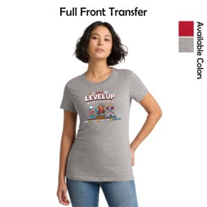 Riley Spiritwear 01 “Level Up” Ladies District Tee