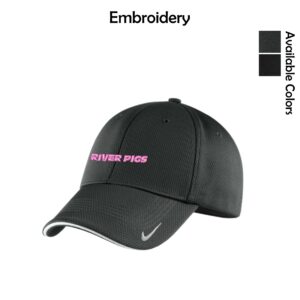 River Pigs Hockey Nike Dri-FIT Stretch Mesh Sandwich Bill Cap