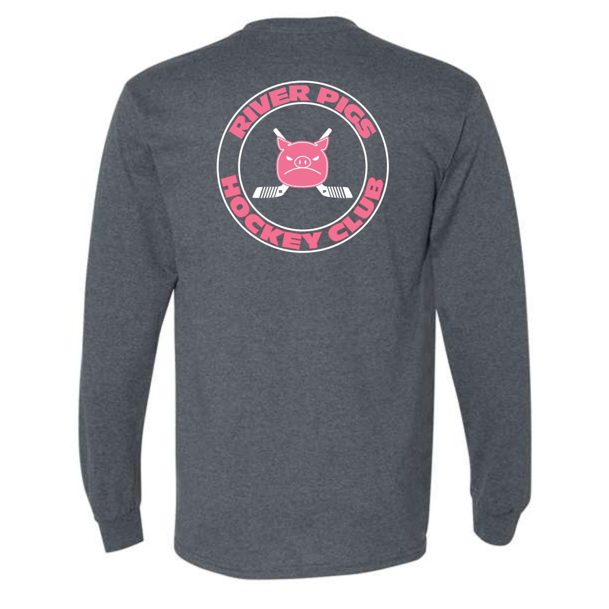 River Pigs Hockey Long Sleeve T-Shirt - Image 5