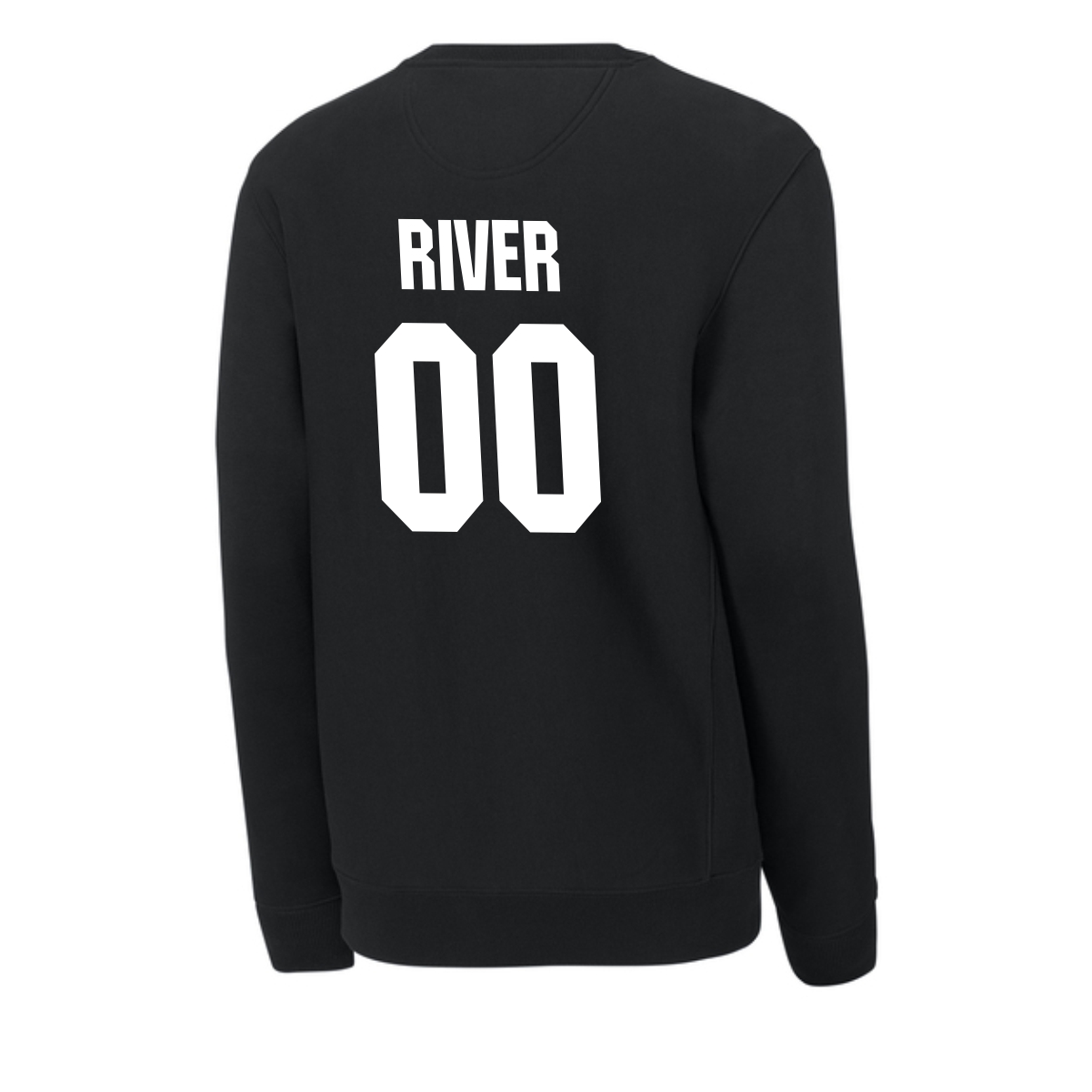 River Pigs Hockey Sport-Tek Super Heavyweight Crewneck Sweatshirt - Image 3